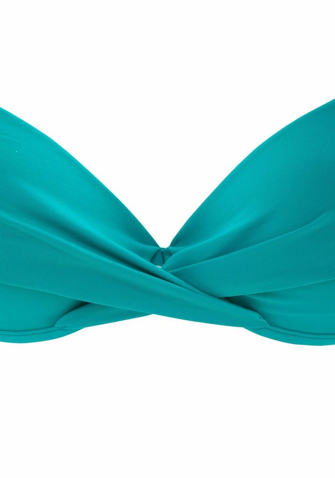 s.Oliver Push-Up-Bikini-Top Spain, in Wickeloptik – Bild 3 von 5