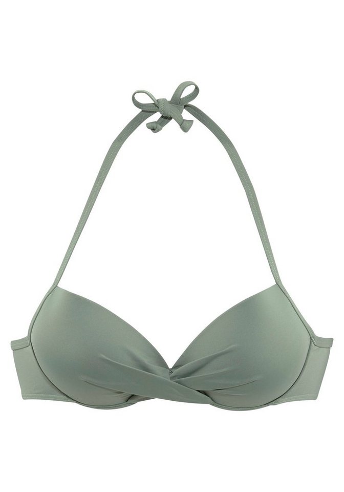 s.Oliver Push-Up-Bikini-Top Spain, in Wickeloptik – Bild 2 von 4