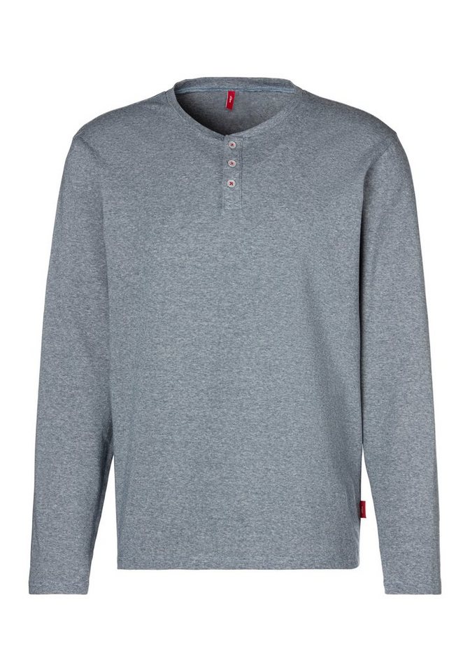 s.Oliver Pyjama (2 tlg., 1 Stück) Schlafanzug mit Knopfleiste – Bild 5 von 5