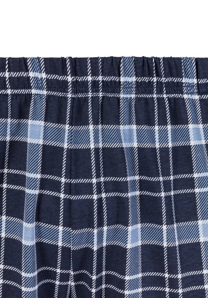 s.Oliver Pyjama (2 tlg., 1 Stück) mit Karo-Hose – Bild 4 von 5