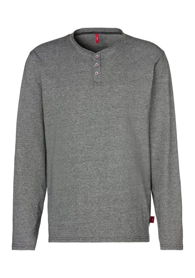 s.Oliver Pyjama (2 tlg., 1 Stück) Schlafanzug mit Knopfleiste – Bild 5 von 5