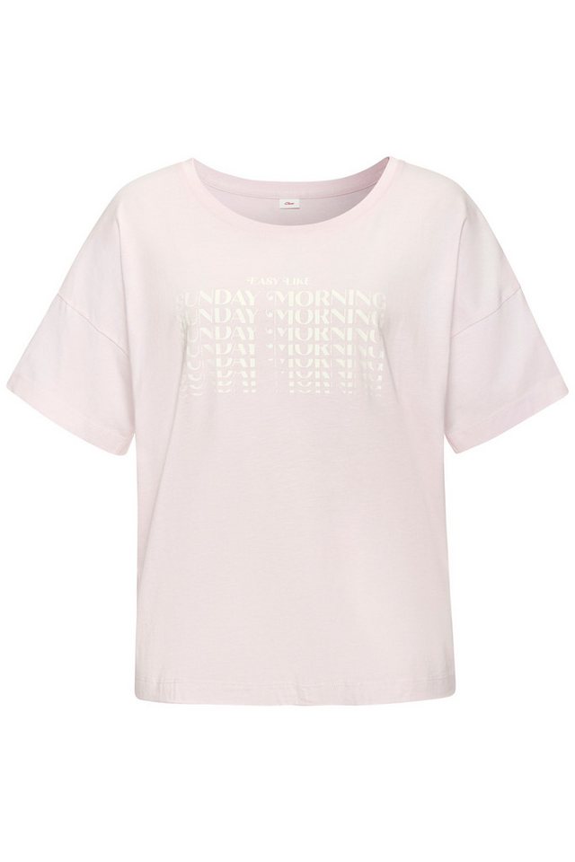 s.Oliver Pyjama (Set, 2 tlg) mit grafischem Print – Bild 2 von 5