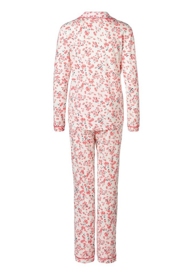 s.Oliver Pyjama (Set, 2 tlg) mit abgesetzten Paspel-Details – Bild 3 von 4
