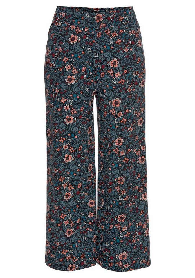 s.Oliver Pyjamahose Elastischer Bund in Smok-Optik – Bild 2 von 5