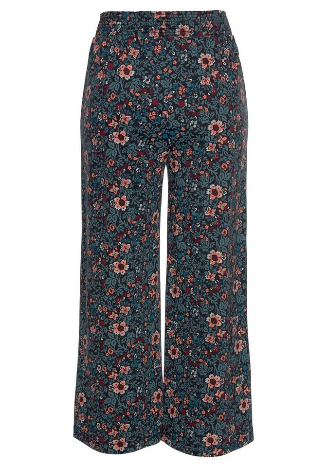 s.Oliver Pyjamahose Elastischer Bund in Smok-Optik – Bild 4 von 5