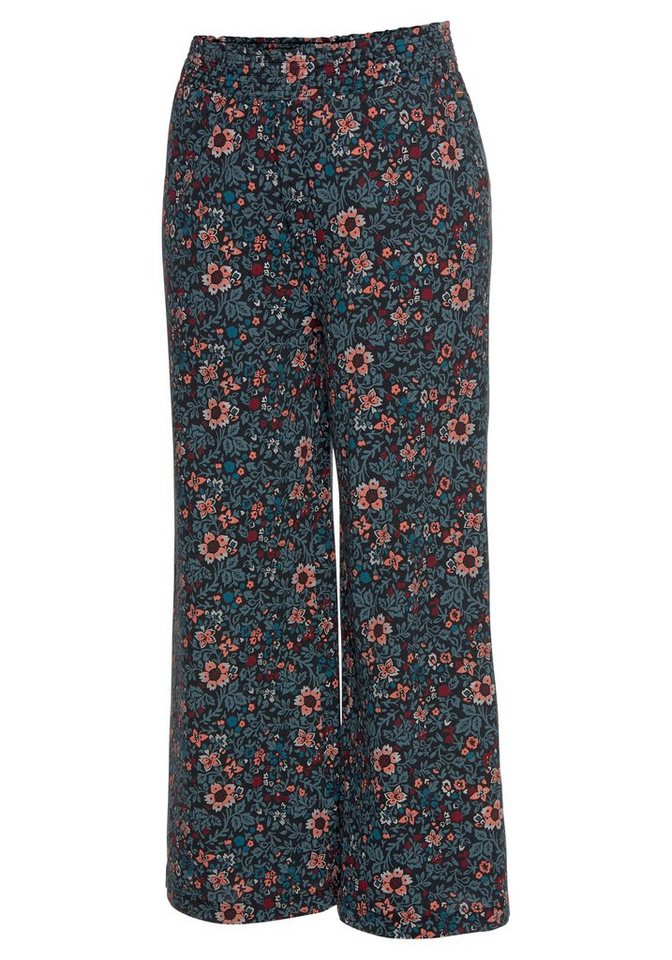 s.Oliver Pyjamahose Elastischer Bund in Smok-Optik – Bild 5 von 5