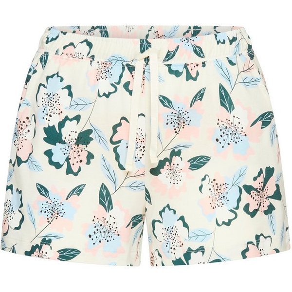 s.Oliver Pyjamashorts Schöner Blumen oder Streifen Druck