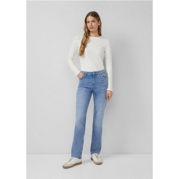 s.Oliver Regular-fit-Jeans Jeans-Hose KAROLIN Jeans Karolin / Mid Rise / Straight Fit