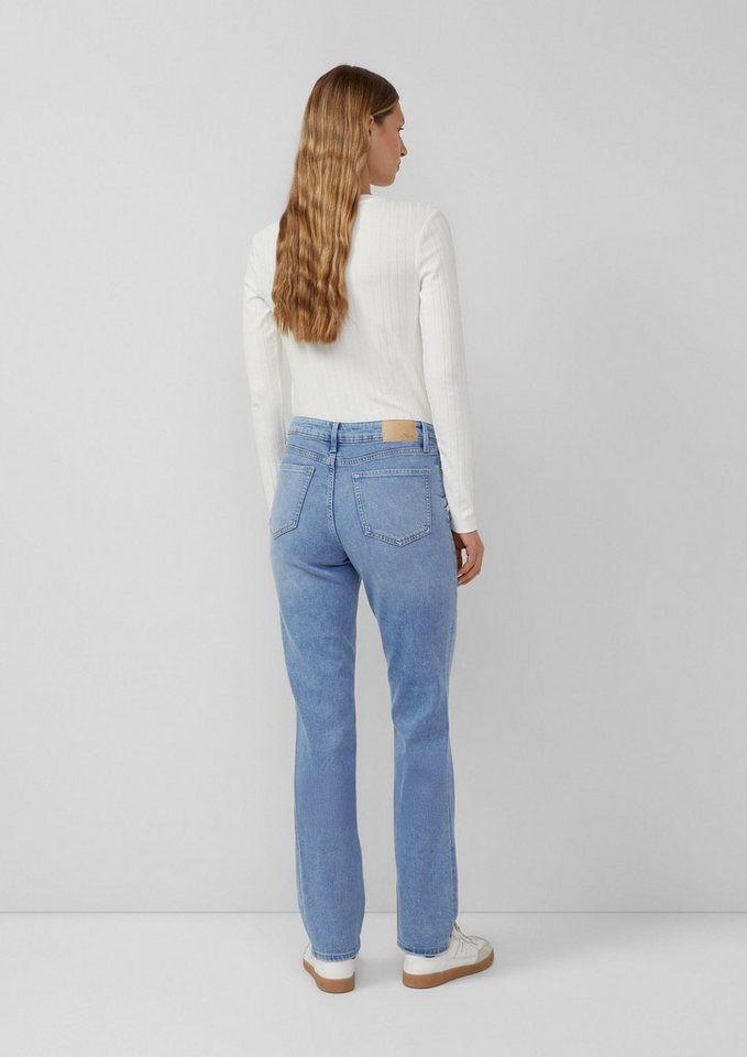 s.Oliver Regular-fit-Jeans Jeans-Hose KAROLIN Jeans Karolin / Mid Rise / Straight Fit – Bild 3 von 5