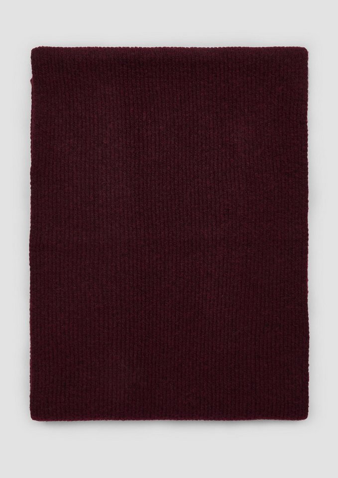 s.Oliver Schal Tuch, Strickschal aus Wollmix – Bild 3 von 4
