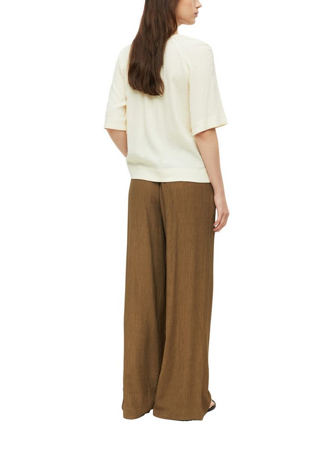 s.Oliver Schlupfbluse 3/4 Arm Bluse mit Splitneck – Bild 2 von 4
