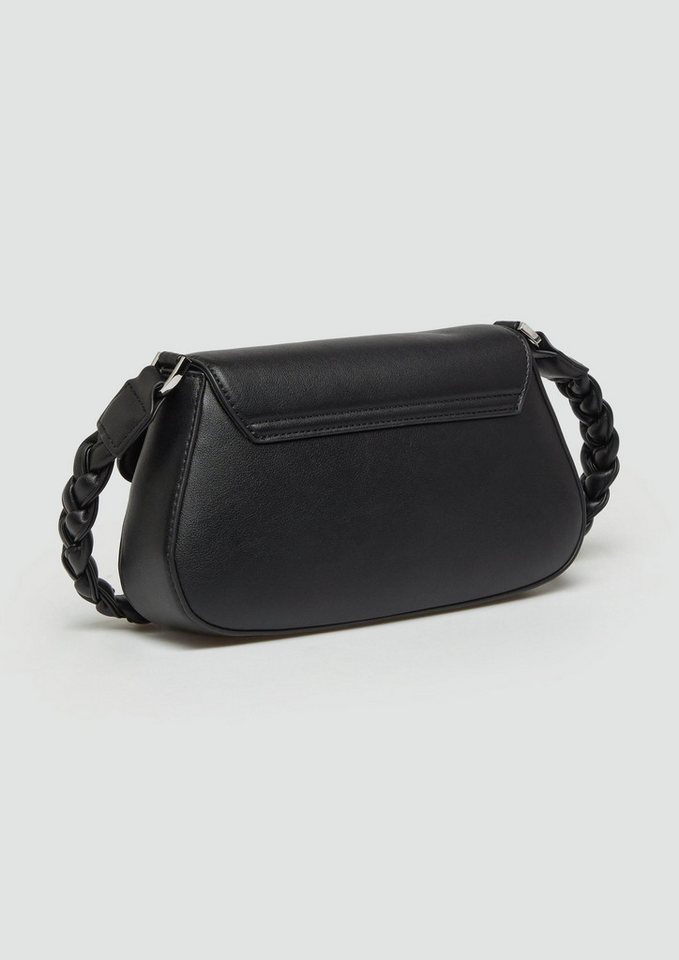 s.Oliver Schultertasche Tasche, Hobo-Bag in Leder-Optik mit Logo-Prägung – Bild 3 von 5