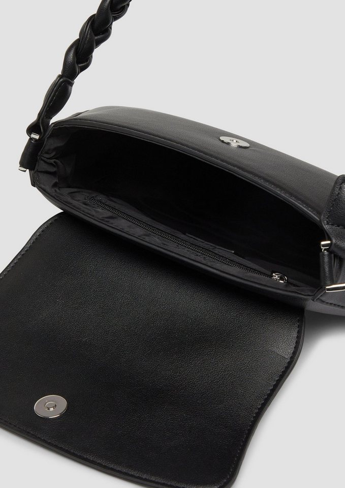s.Oliver Schultertasche Tasche, Hobo-Bag in Leder-Optik mit Logo-Prägung – Bild 5 von 5