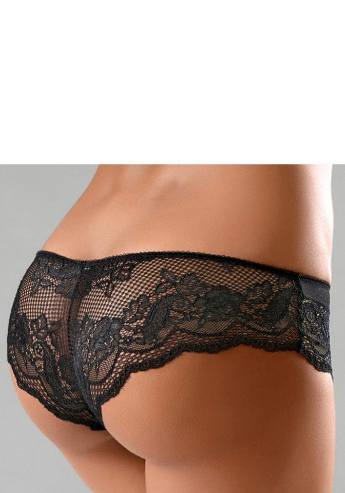 s.Oliver Set: Schalen-BH (Set, 2-tlg., mit Low Waist Panty) mit feiner, blumiger Spitze und zarten Zierschleifen, sexy Dessous – Bild 3 von 5