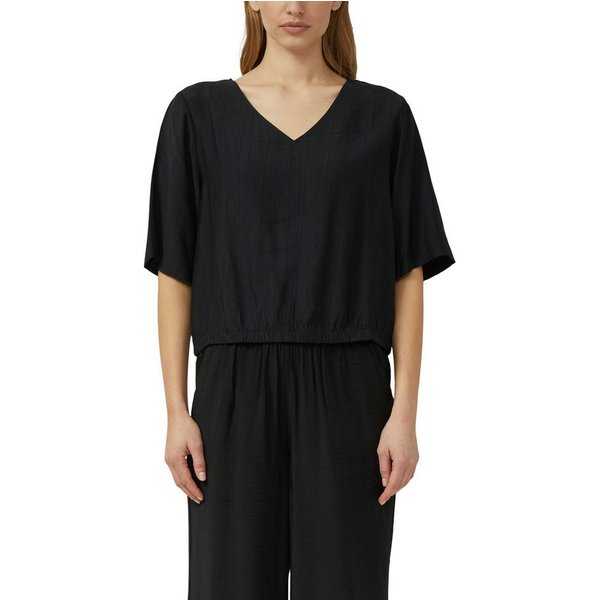 s.Oliver Shirtbluse weite Passform, V-Ausschnitt