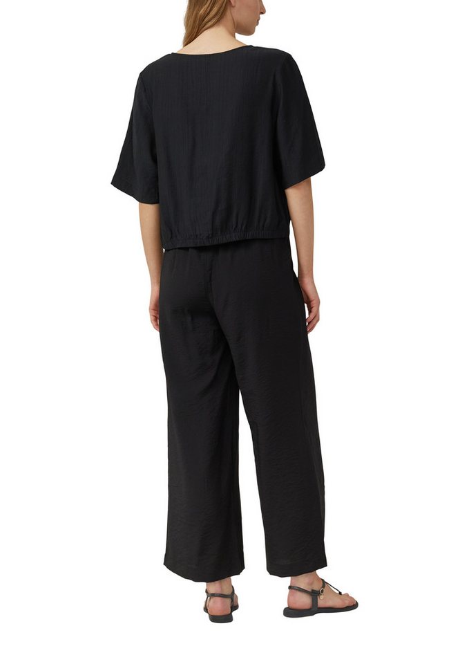 s.Oliver Shirtbluse weite Passform, V-Ausschnitt – Bild 4 von 4
