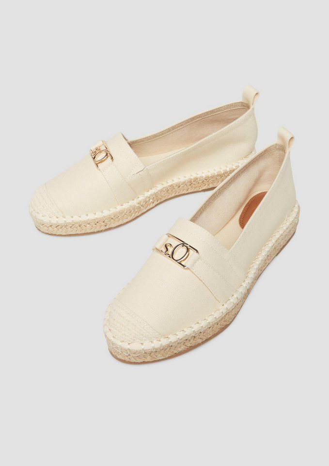 s.Oliver Slipper Schnürschuh Halbschuhe aus Textil – Bild 3 von 3