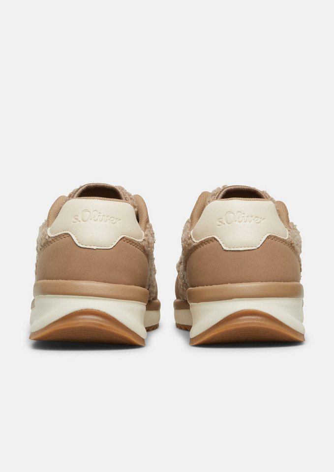 s.Oliver Sneakers Sneaker Sneakers in Colour-Blocking-Optik mit Artwork – Bild 2 von 3