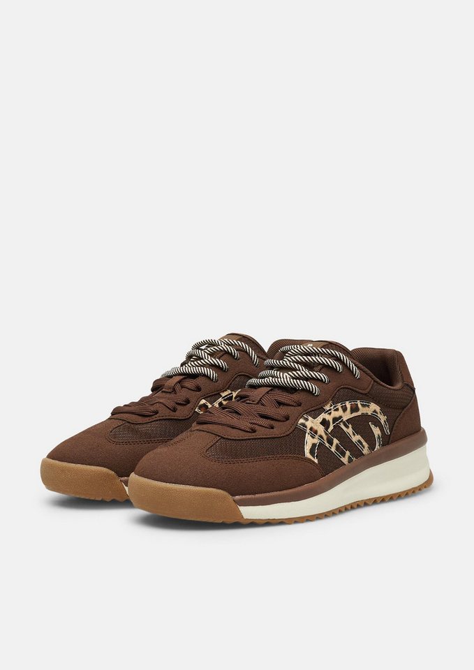s.Oliver Sneakers Sneaker Sneakers in Colour-Blocking-Optik mit Artwork – Bild 3 von 3