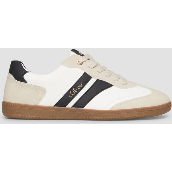 s.Oliver Sneakers Sneaker Sneaker aus Lederimitat