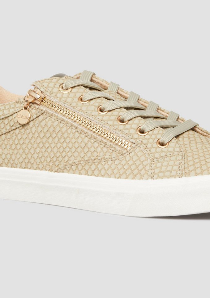 s.Oliver Sneakers Sneaker Sneaker mit Reißverschluss – Bild 2 von 3