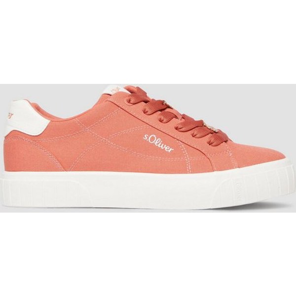 s.Oliver Sneakers Sneaker Textil-Sneaker mit Schnürung