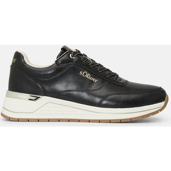 s.Oliver Sneakers Sneaker Sneaker mit Plateau-Sohle und Logo-Prägung