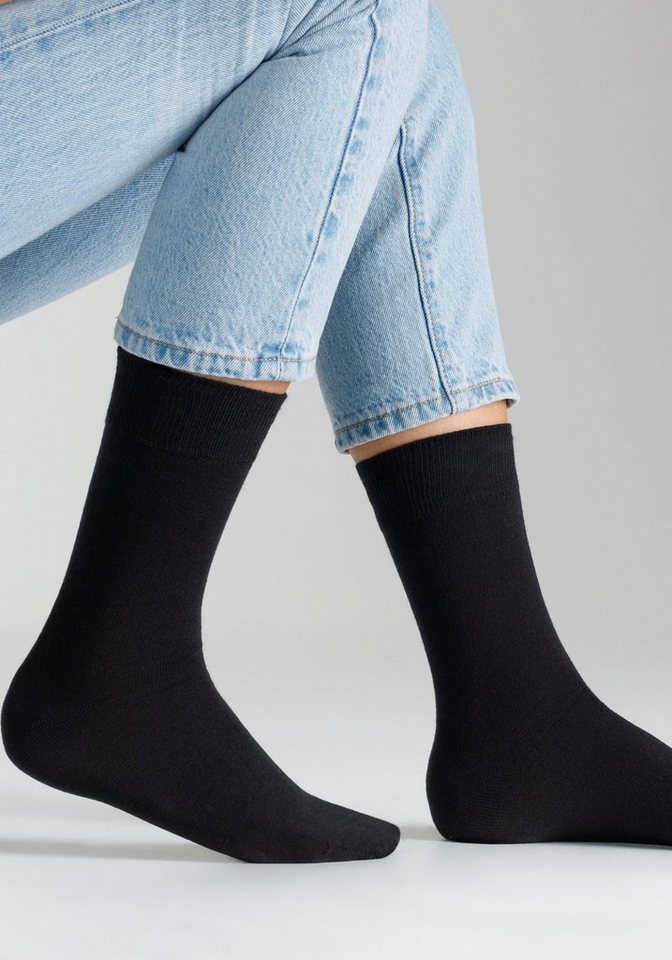 s.Oliver Socken essentials (8-Paar, 8 Paar) mit normaler Passform, mittelhoch bis zur halben Wade, formbeständig – Bild 2 von 4