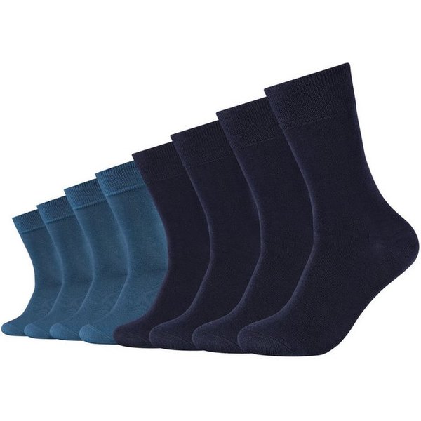 s.Oliver Socken essentials (8-Paar, 8 Paar) mit normaler Passform, mittelhoch bis zur halben Wade, formbeständig