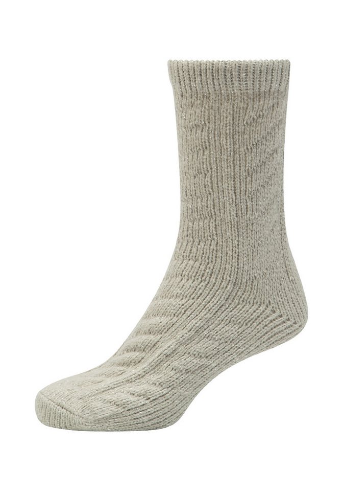 s.Oliver Socken warm & cozy (4-Paar, 4 Paar) mit Zopfmuster – Bild 4 von 5