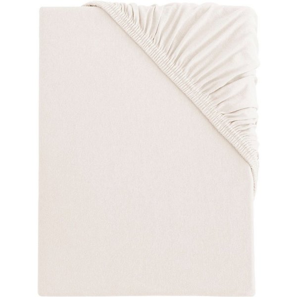 s.Oliver Spannbettlaken TABEA, 100% Baumwolle, 145 g/m², Jersey, Gummizug: rundum, (1 Stück), Bettlaken für Matratzen bis 25 cm Höhe, perfekter Sitz, bügelfrei