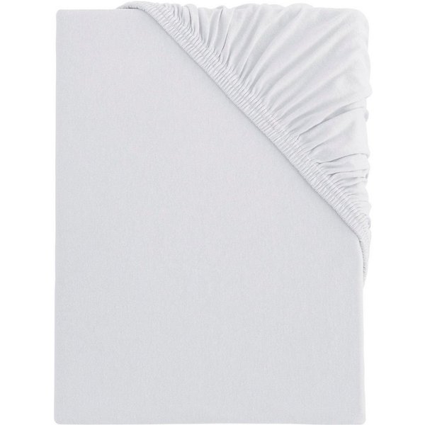 s.Oliver Spannbettlaken TABEA, 100% Baumwolle, 145 g/m², Jersey, Gummizug: rundum, (1 Stück), Bettlaken für Matratzen bis 25 cm Höhe, perfekter Sitz, bügelfrei