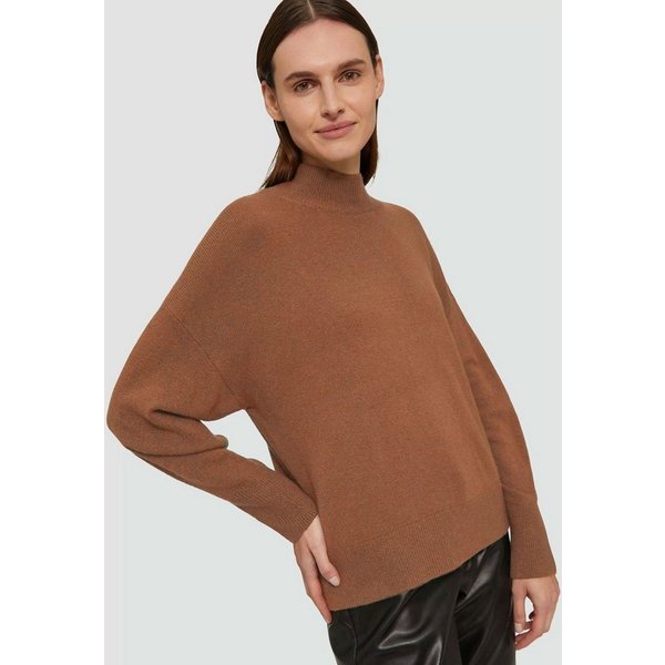 s.Oliver Stehkragenpullover Basic (1-tlg) Stehkragen, langarm, Baumwoll-Woll-Mix