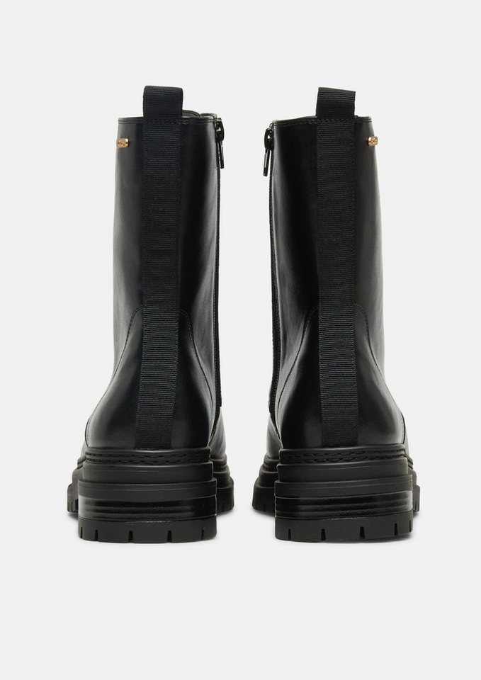 s.Oliver Stiefel Stiefel Stiefel in Leder-Optik mit Profilsohle – Bild 2 von 3
