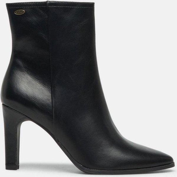 s.Oliver Stiefeletten Stiefel Stiefeletten in Leder-Optik