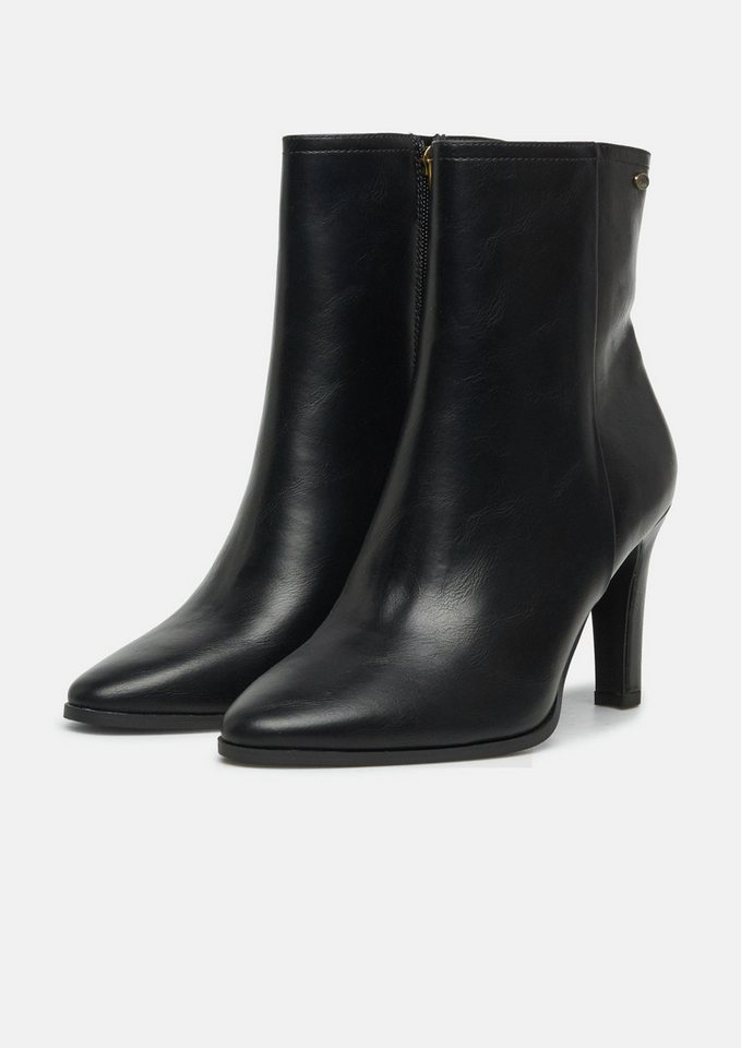 s.Oliver Stiefeletten Stiefel Stiefeletten in Leder-Optik – Bild 3 von 3