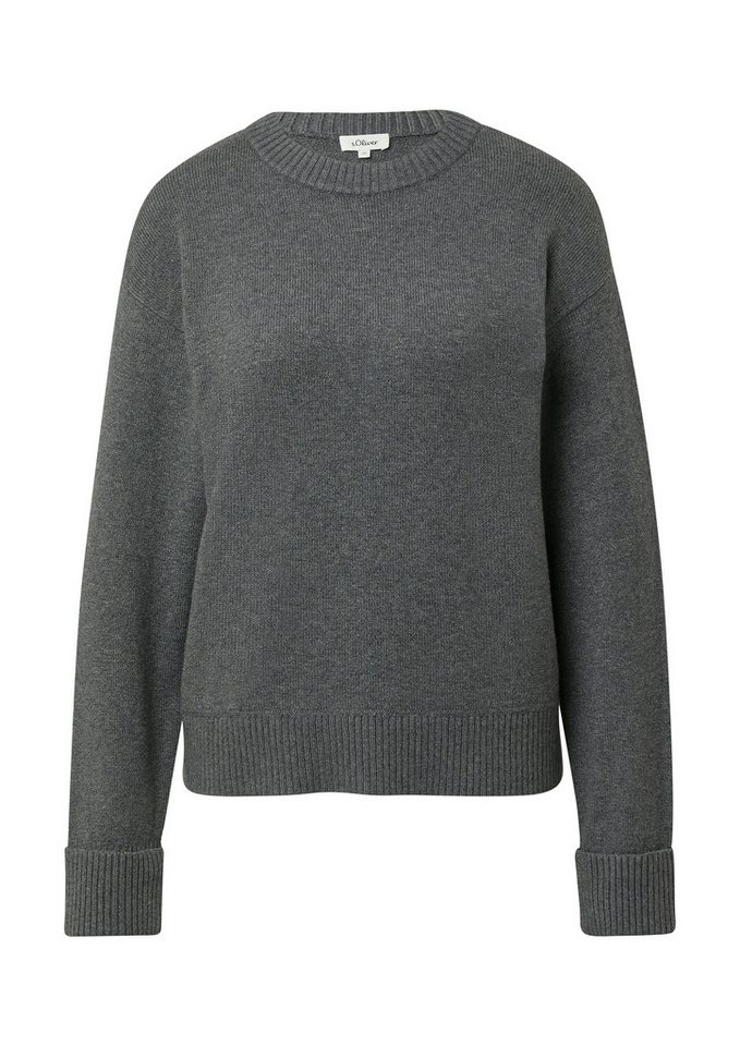 s.Oliver Strickpullover mit Rundhals – Bild 4 von 4