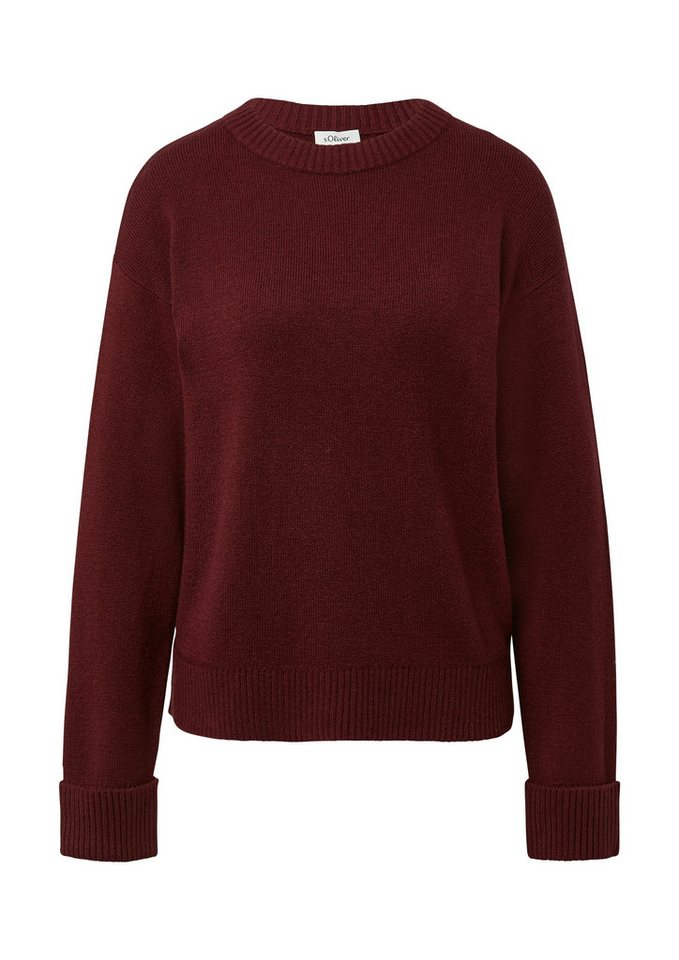 s.Oliver Strickpullover mit Rundhals – Bild 4 von 4