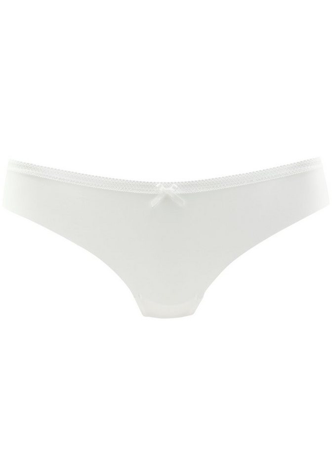 s.Oliver String SEAMLESS mit nahtloser Verarbeitung und hübscher Spitzenborte – Bild 2 von 5