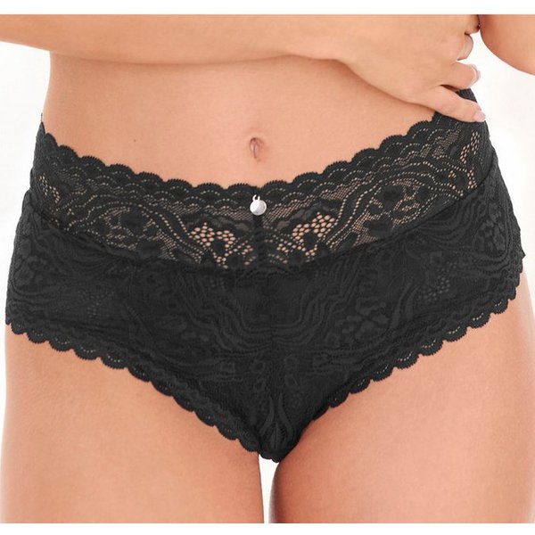 s.Oliver Stringpanty Danielle aus dezent transparenter Spitze in blumiger Optik