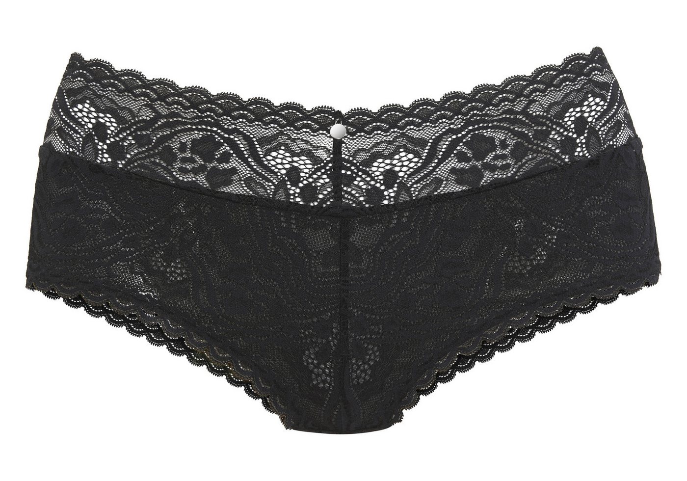s.Oliver Stringpanty Danielle aus dezent transparenter Spitze in blumiger Optik – Bild 2 von 4