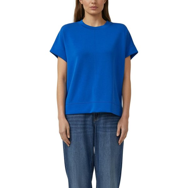 s.Oliver Sweater Halbarm-Sweater mit Stretch