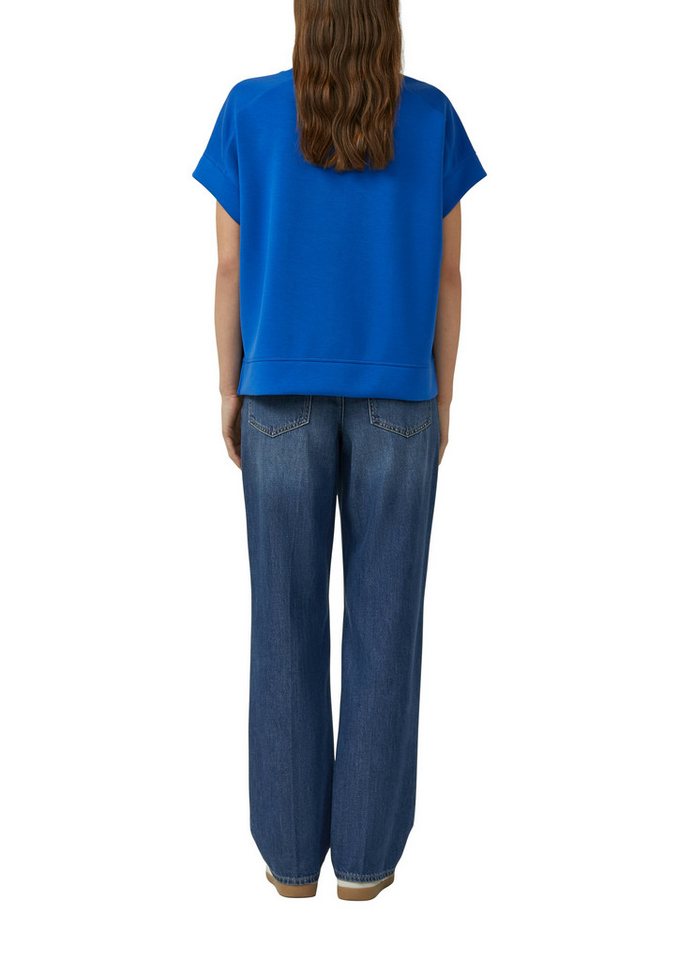 s.Oliver Sweater Halbarm-Sweater mit Stretch – Bild 2 von 4