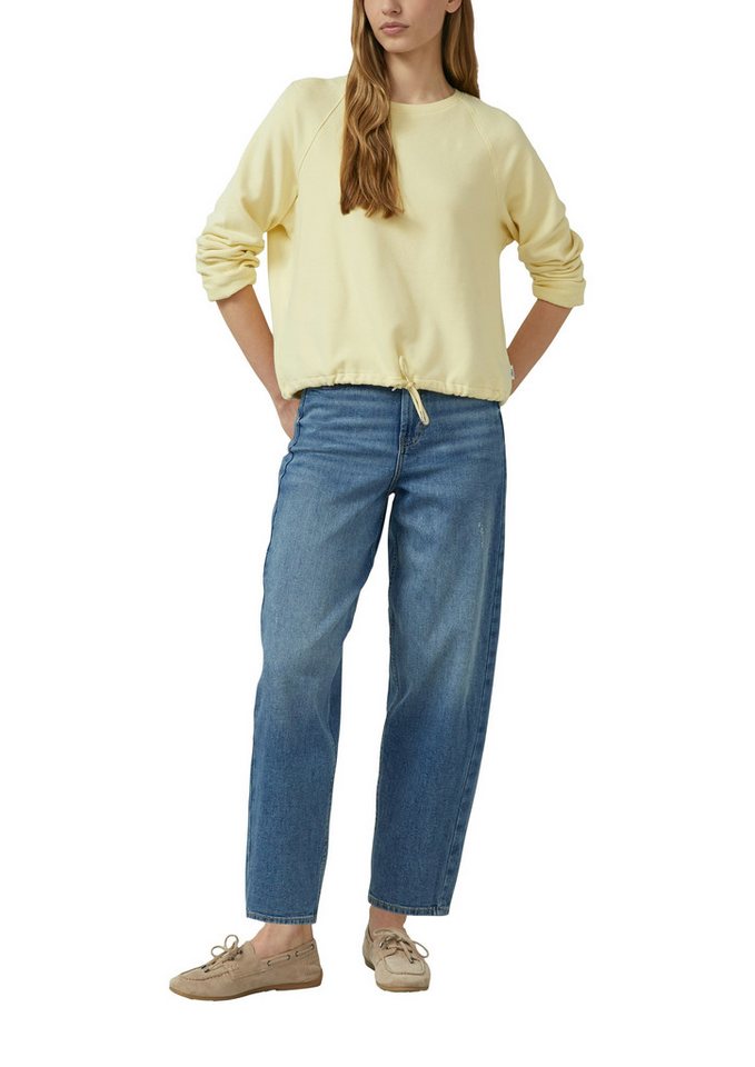 s.Oliver Sweater mit Bindeband am Saum – Bild 3 von 4