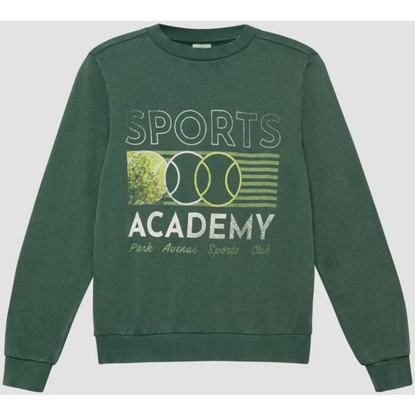 s.Oliver Sweatshirt Sweatshirt Gewaschenes Sweatshirt mit Frontprint