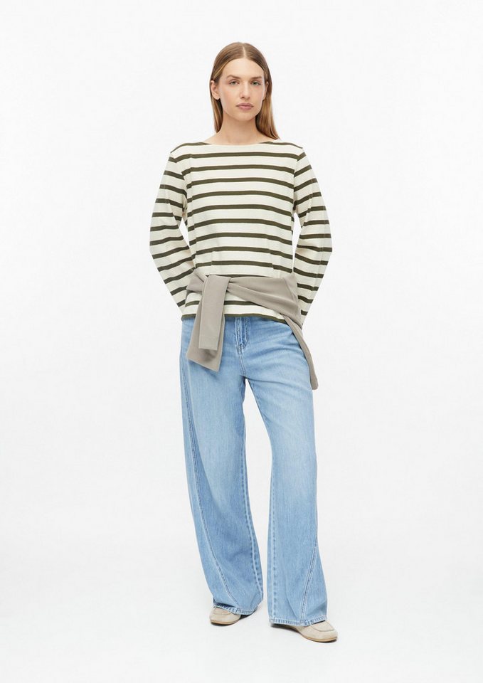 s.Oliver Sweatshirt Sweatshirt Leichtes Sweatshirt mit Streifen – Bild 5 von 5