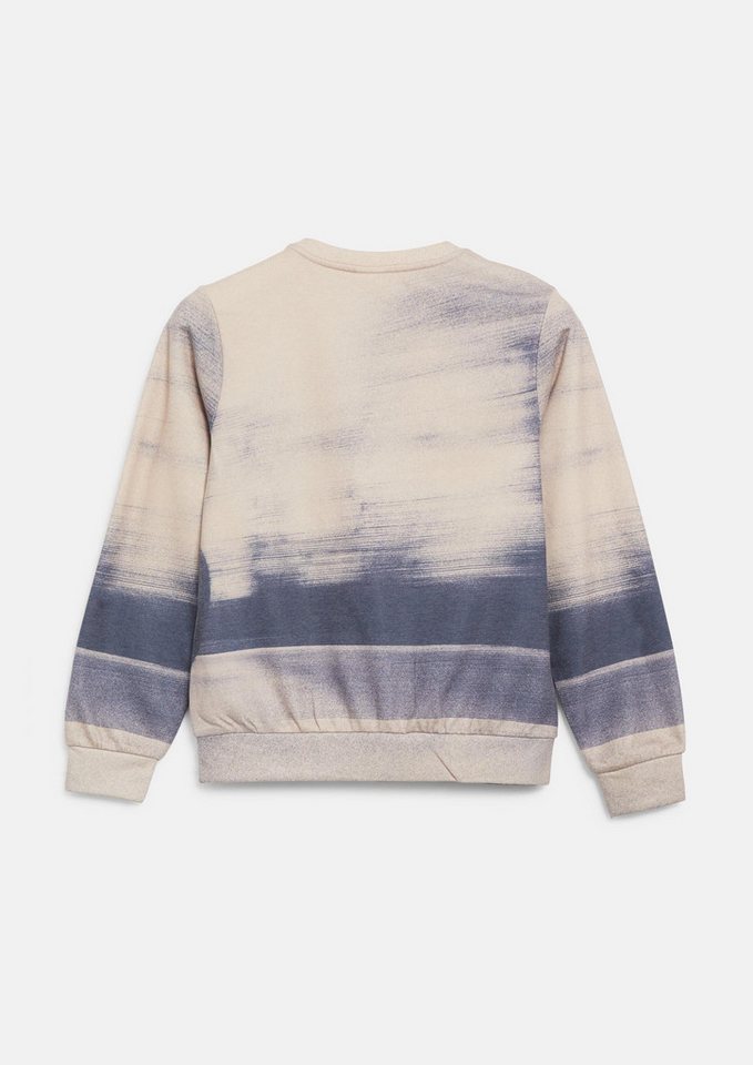 s.Oliver Sweatshirt Sweatshirt Sweatshirt mit All-over-Print – Bild 2 von 4