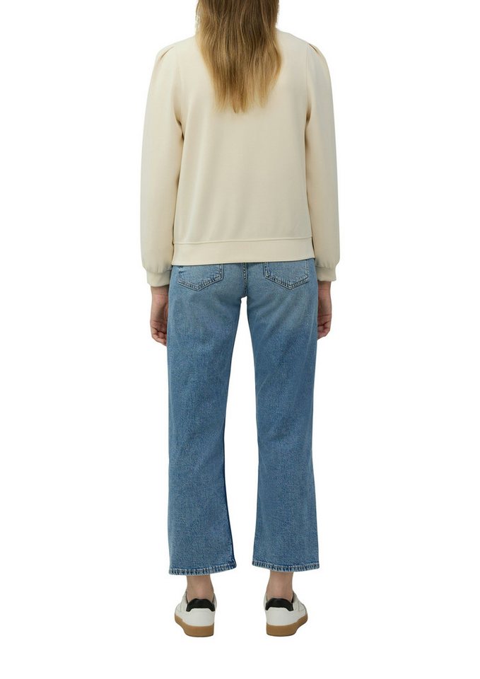 s.Oliver Sweatshirt mit Bündchen – Bild 2 von 4