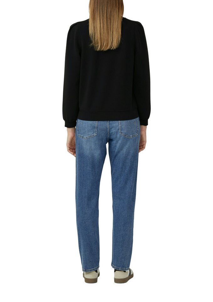 s.Oliver Sweatshirt mit Bündchen – Bild 2 von 4
