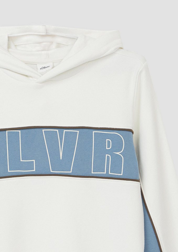 s.Oliver Sweatshirt Sweatshirt Sweatshirt mit Schriftprint – Bild 4 von 4